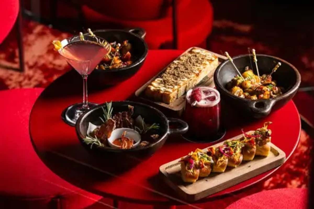 Gli stuzzichini serviti al New Moods di Montecarlo