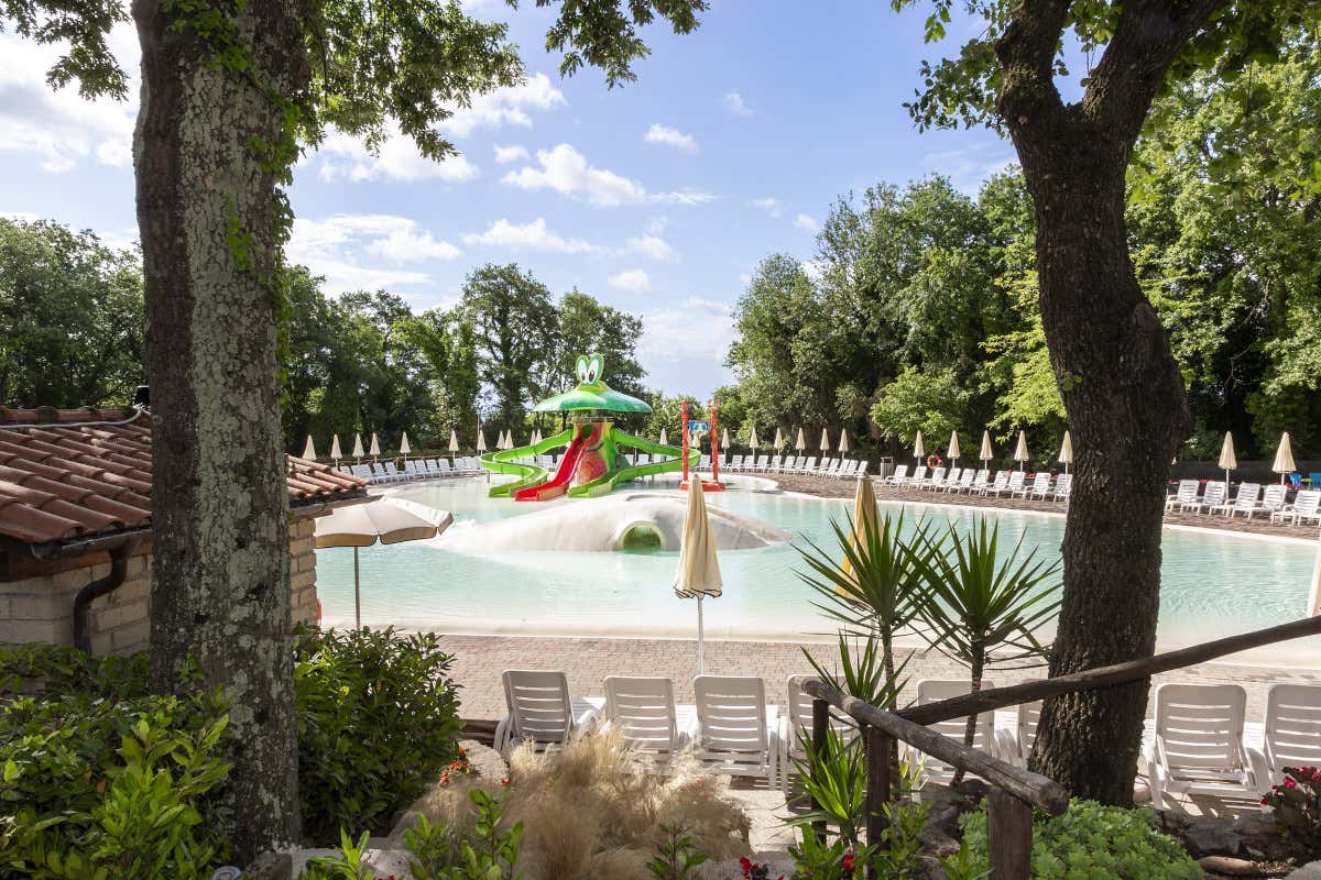 La piscina di Fiano Romano Hu I Pini Village