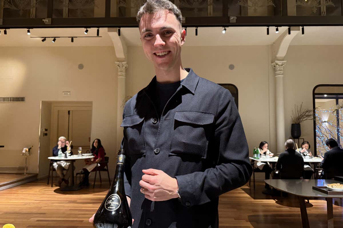 Marco de Signoribus, sommelier del ristorante I Portici