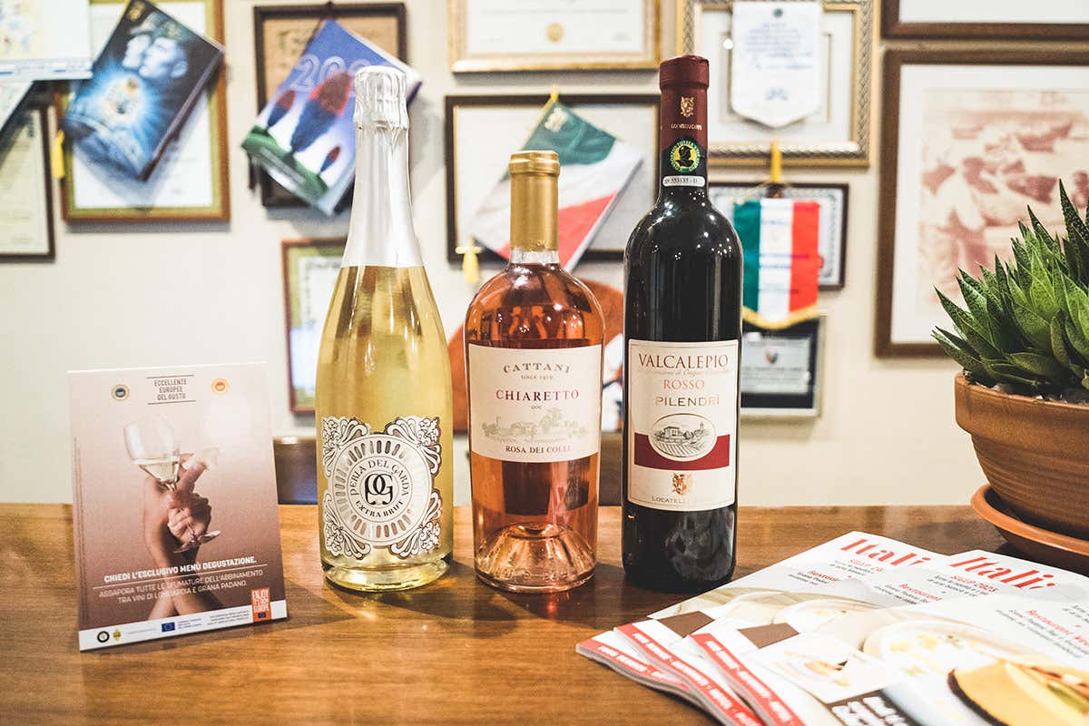 I vini di qualità in degustazione Il pesce sposa le eccellenze lombarde alla Trattoria La Barca