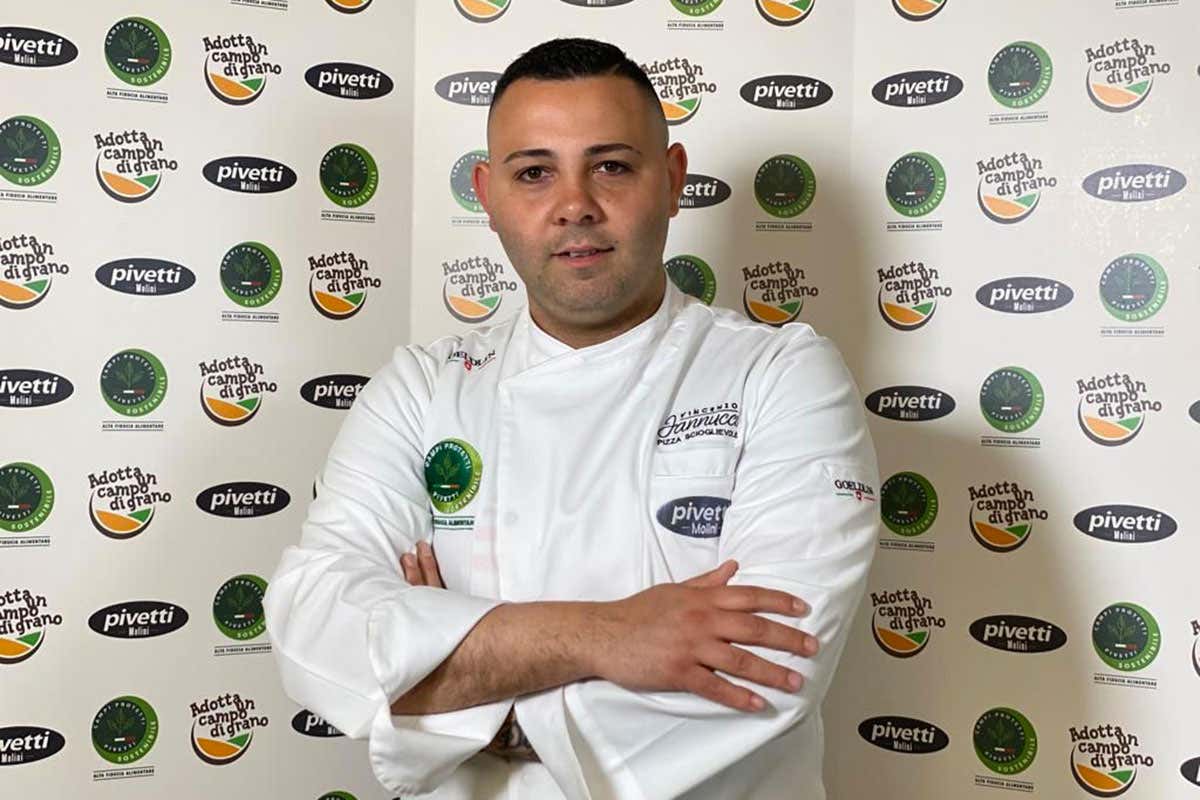 Il maestro pizzaiolo Vincenzo Iannucci Molini Pivetti: Incanto la farina con germe di grano