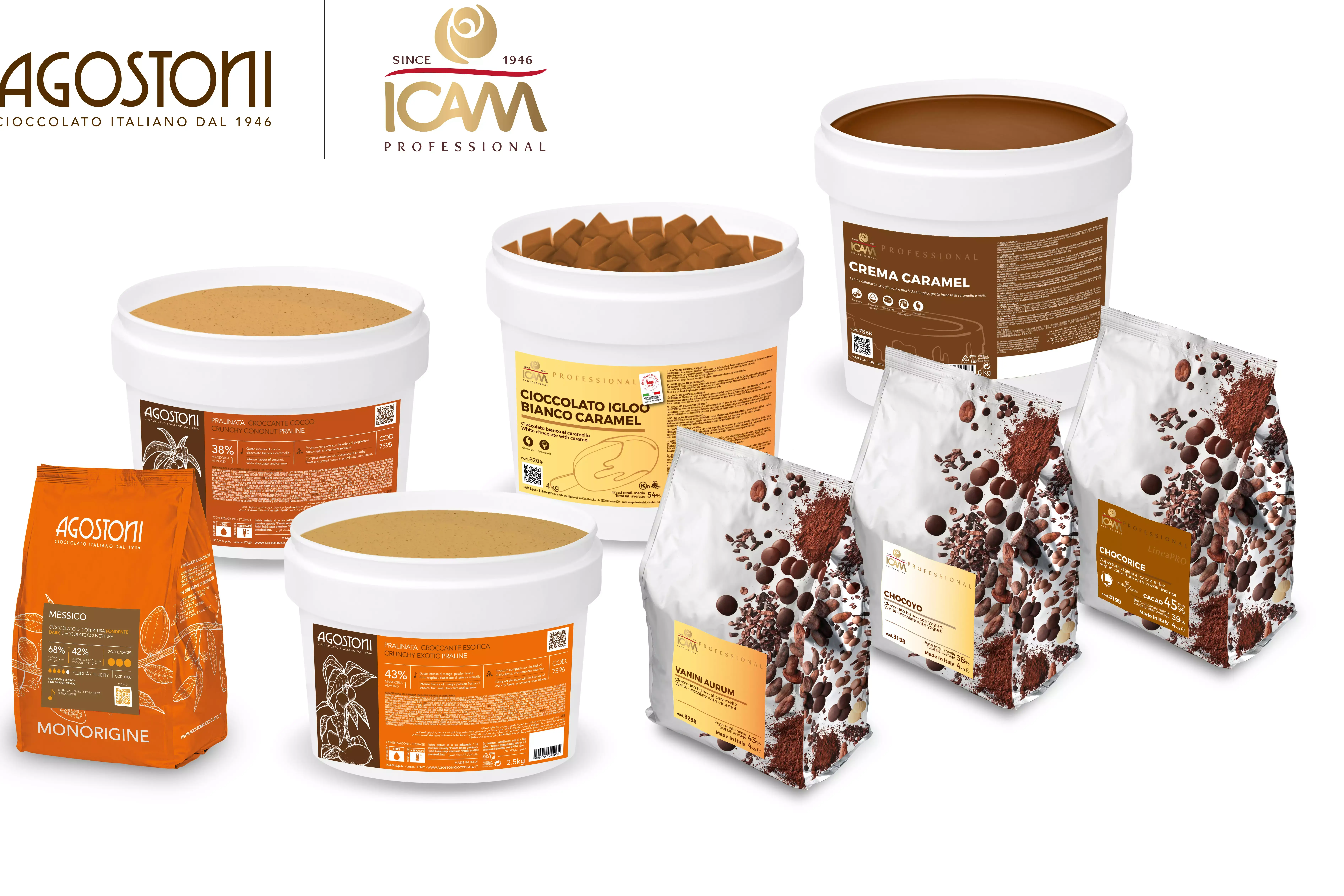 Le novit&agrave; Icam presentate a Sigep Icam, cioccolato denso di novit&agrave;