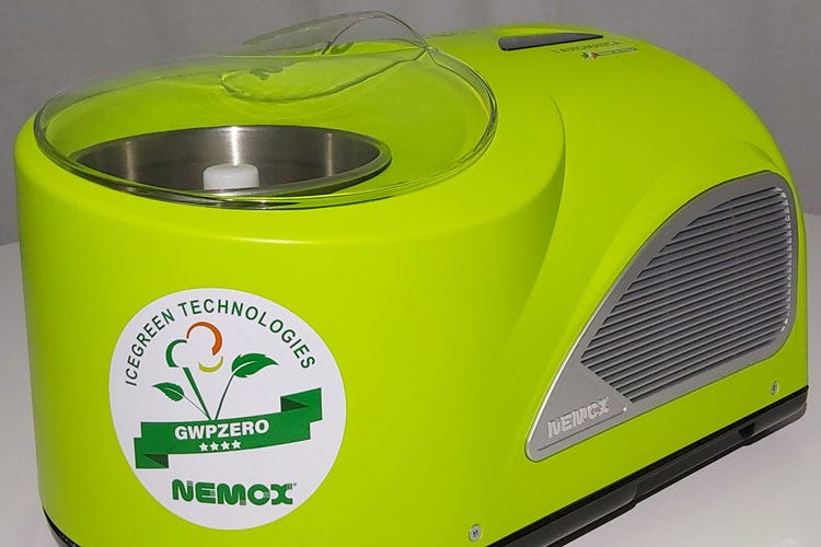 La macchina per gelato Icegreen di Nemox (Icegreen, da Nemox macchine per gelato ecologiche)