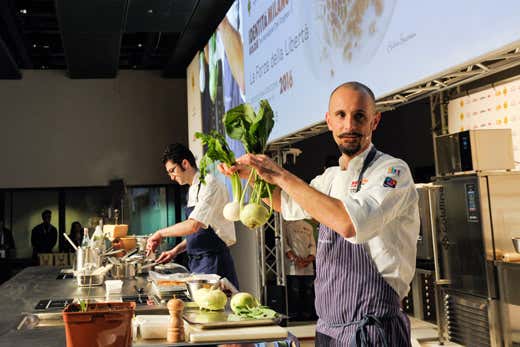 Enrico Crippa (foto: Brambilla-Serrani) Enrico Crippa (foto: Brambilla-Serrani)