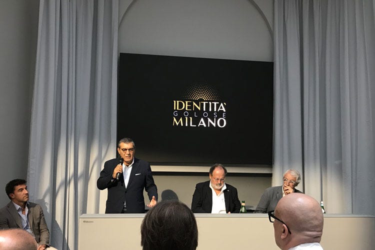 Paolo Marchi e Claudio Cerani (Identità Golose Milano Un progetto di democrazia inclusiva)