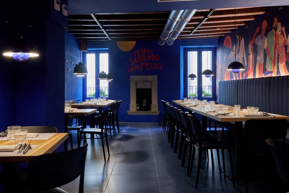 A Bergamo la pizza ha incontrato la cucina ligure in una cena d’autore a 4 mani
