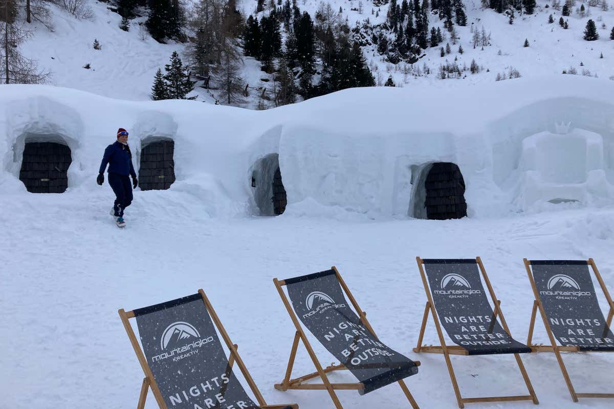 Mountainigloo Kreativ  Dormire in un igloo? In Valle Aurina puoi farlo