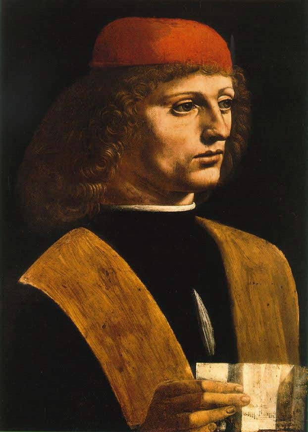 il giovane Leonardo da Vinci