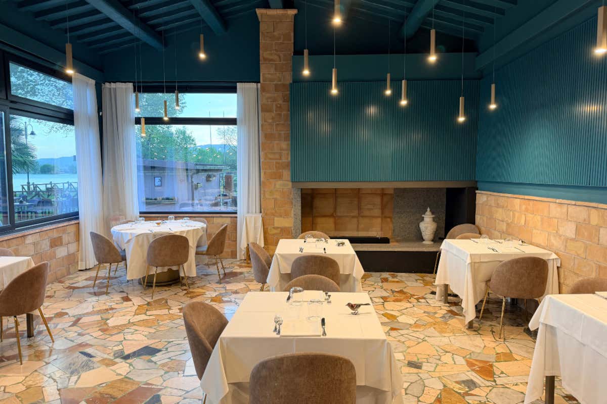 La sala del ristorante Il Capriccio