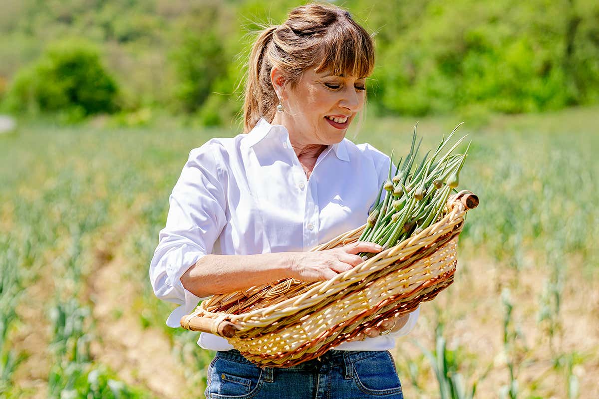 L’orto verticale del Falconiere fornisce ingredienti freschi alla cucina stellata di Silvia Baracchi