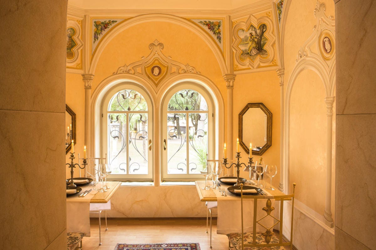 Il gusto di Casanova si trova all'interno dell'elegante Castello di Spessa 