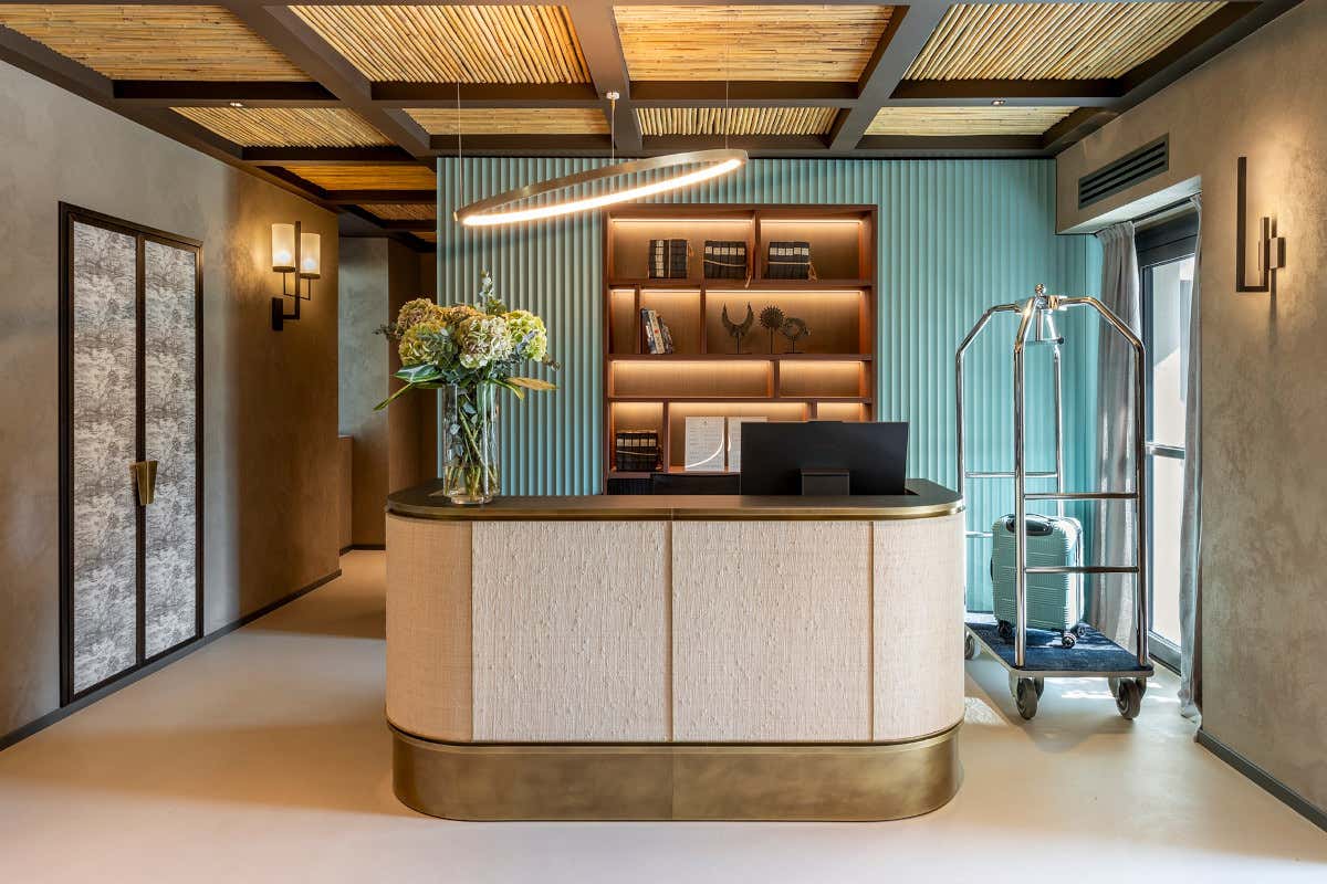 La reception de Il Mansio