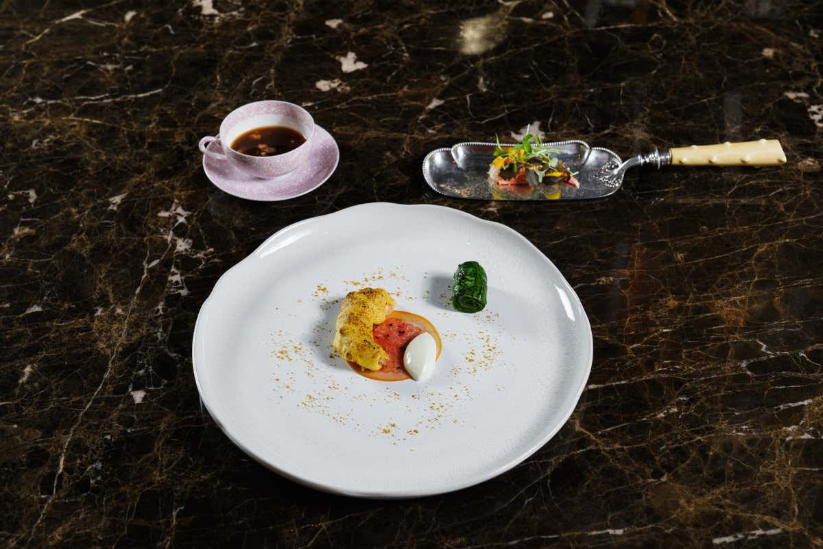 Un piatto per l’Acqua Panna: ecco l'inedito di Anthony Genovese