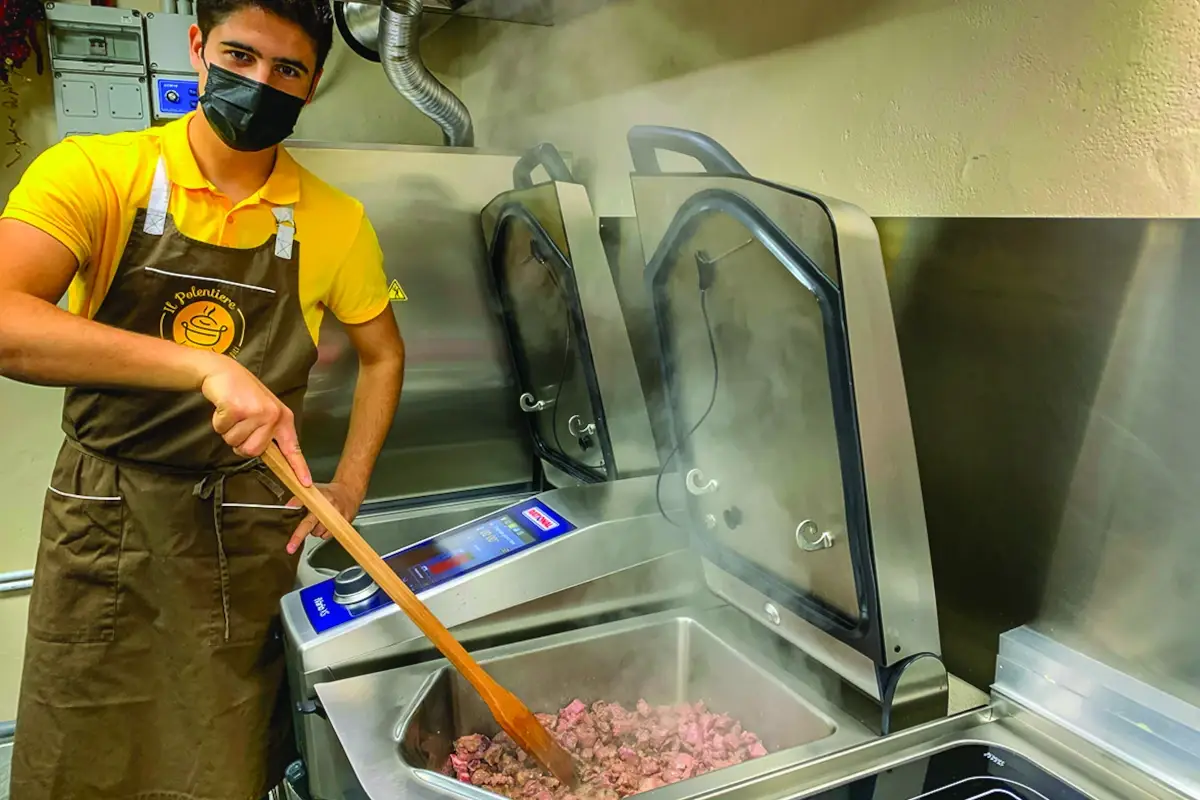 Al lavoro con iVario&nbsp; Il Polentiere, take away di montagna grazie a Rational
