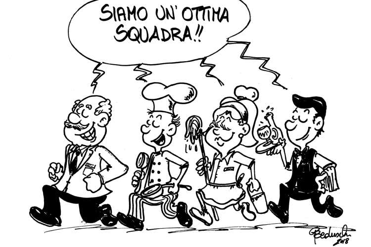 (L&rsquo;importanza del team work)
