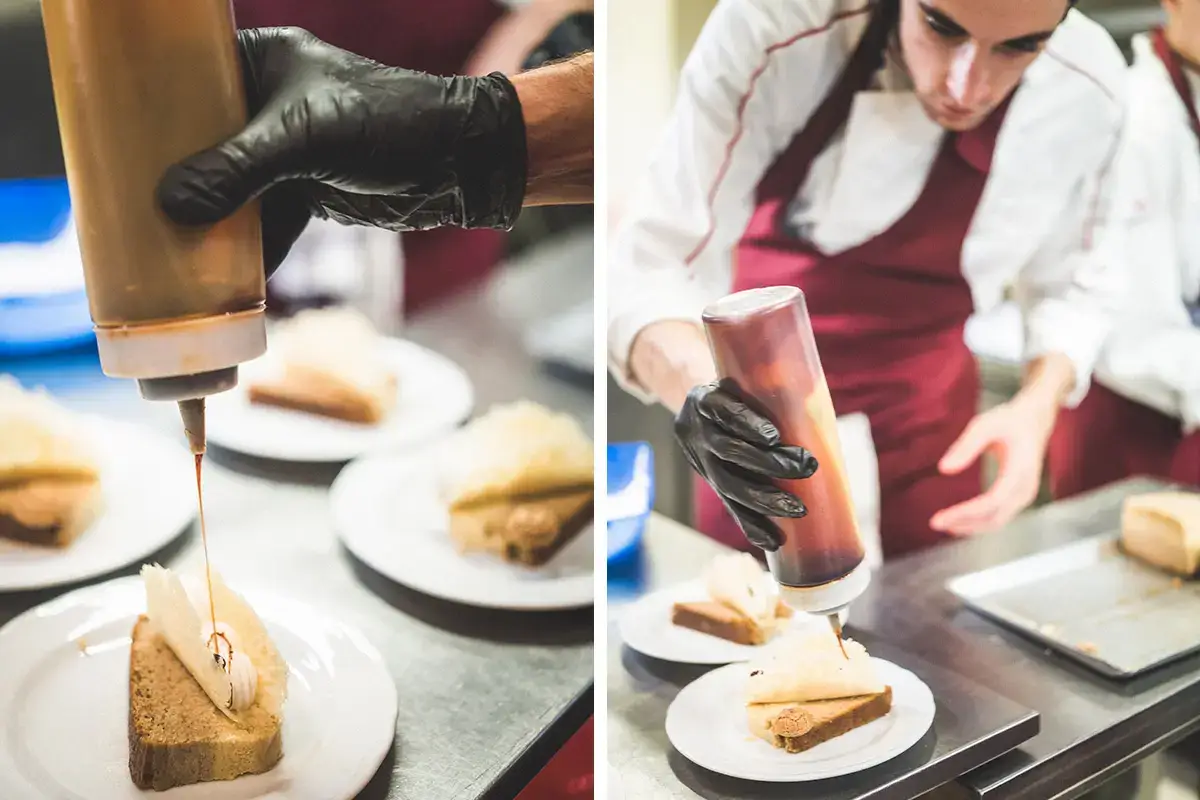In cucina “Nati per stare insieme” a Milano da Trattoria Masuelli San Marco