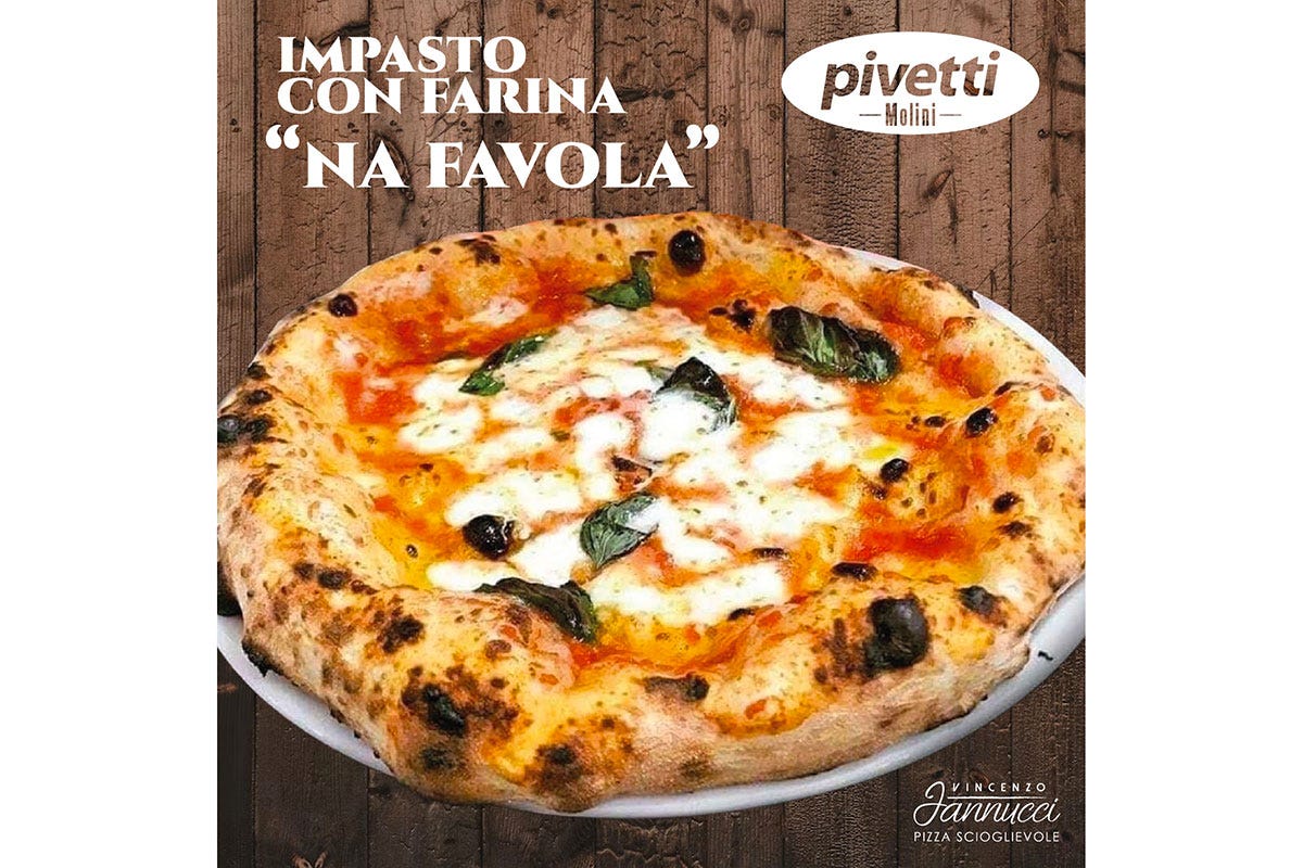 Incanto e Nafavola, farine per la pizza della tradizione Napoletana Molini Pivetti: Incanto la farina con germe di grano