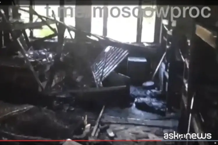 Incendio in un ostello a Mosca: muoiono otto persone