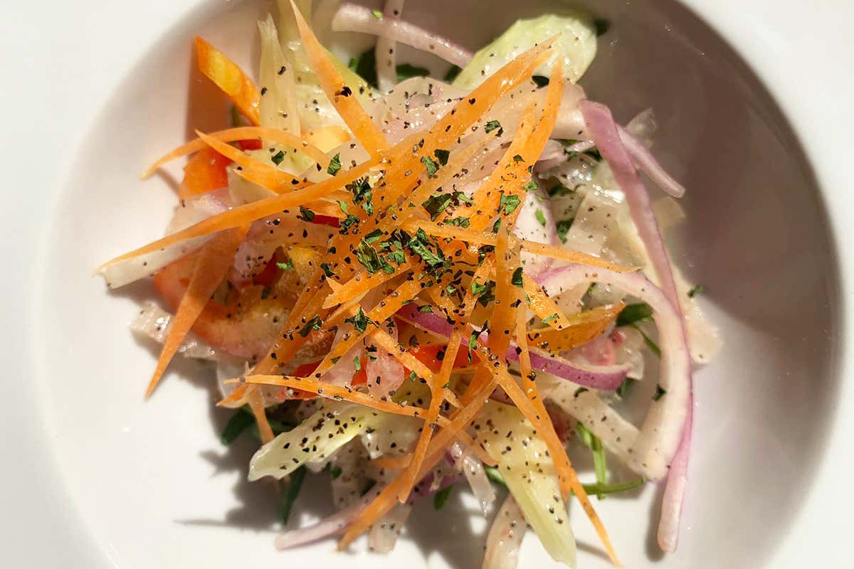 Insalata di nervetti  Latterie 1952, la cucina milanese di una volta con un tocco contemporaneo