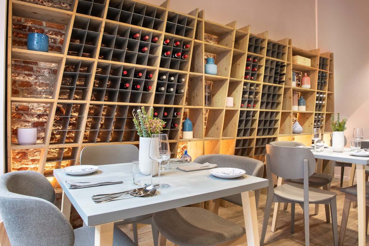 Gli interni del ristorante Insieme