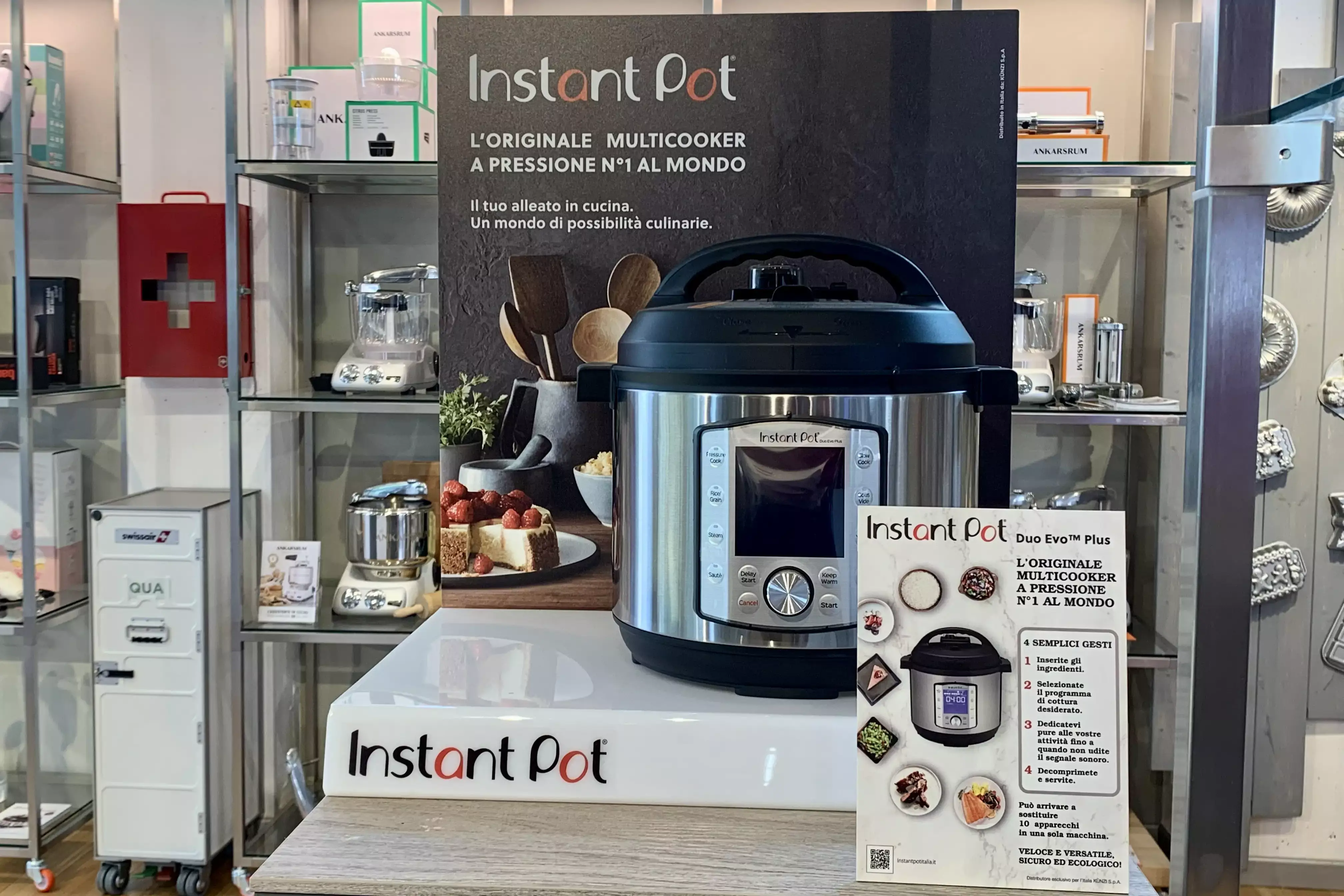 Instant Pot, multicooker a pressione K&uuml;nzi, da 86 anni tutto per la cucina