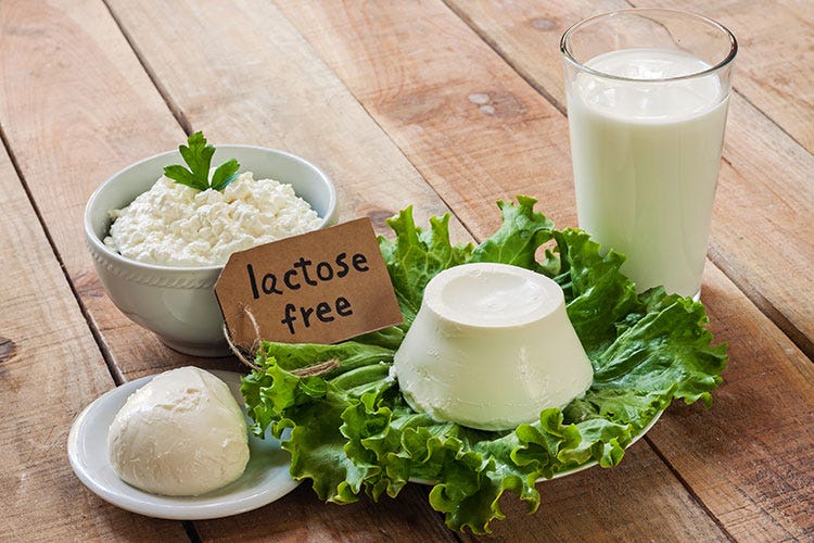Lactose free (Intolleranza al lattosio Sempre attenzione all’etichetta)