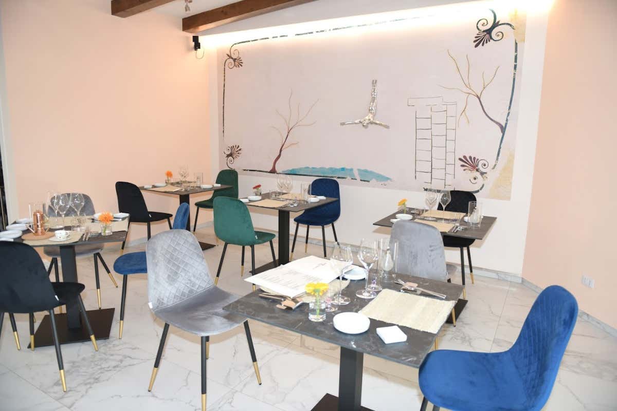 La sala interna dell’Io Restaurant