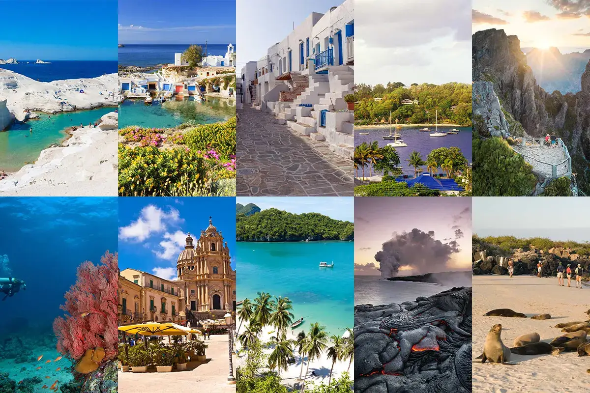 Le 10 isole pi&ugrave; amate al mondo secondo Travel + Leisure L&rsquo;isola pi&ugrave; amata al mondo? Milos! La Sicilia in 6&ordf; posizione