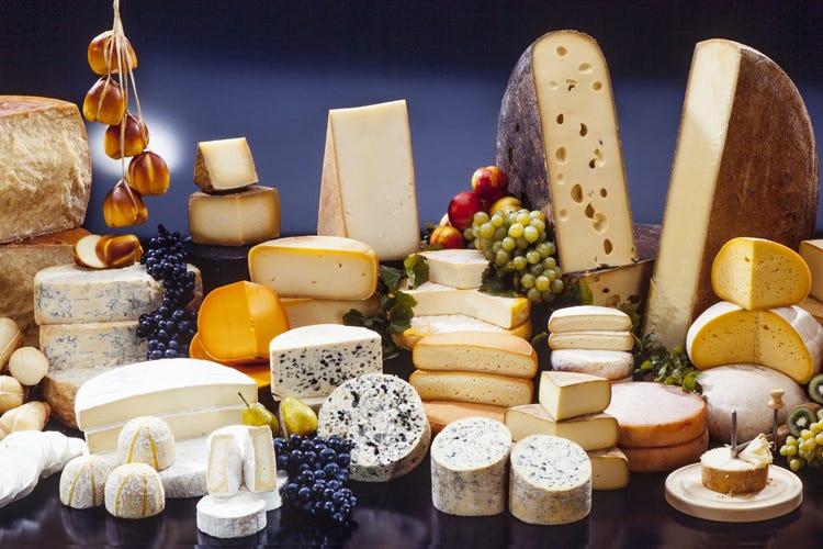 Ogni formaggio ha una sua carta d'identità (L’Italia dei formaggi in 50 Dop Sei su 10 arrivano dal Nord)
