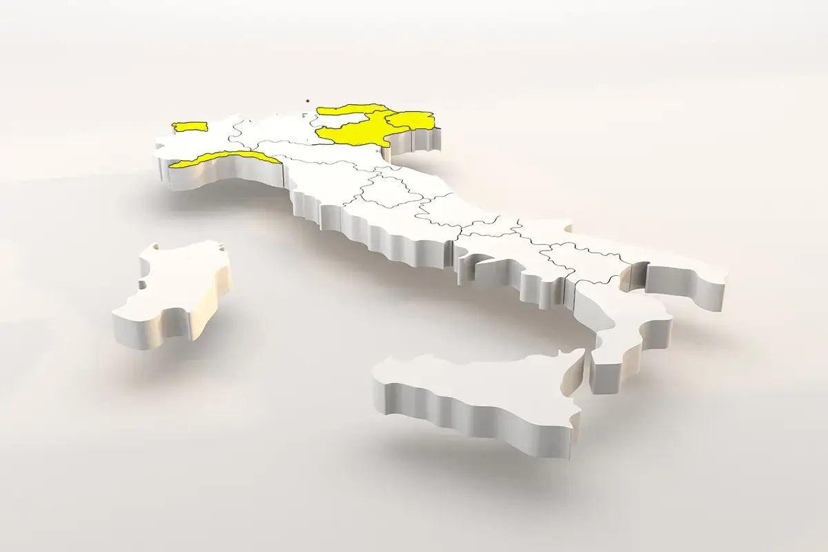 Cos&igrave; l'Italia nel giro di un paio di settimane? Cinque regioni a rischio zona gialla. Sale la preoccupazione di ristoranti e alberghi