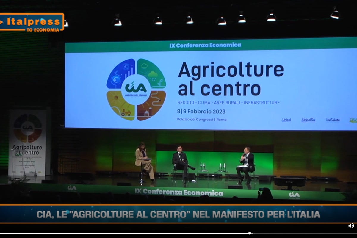 [TG Economia]: Cia le “Agricolture al Centro” nel Manifesto per l'Italia