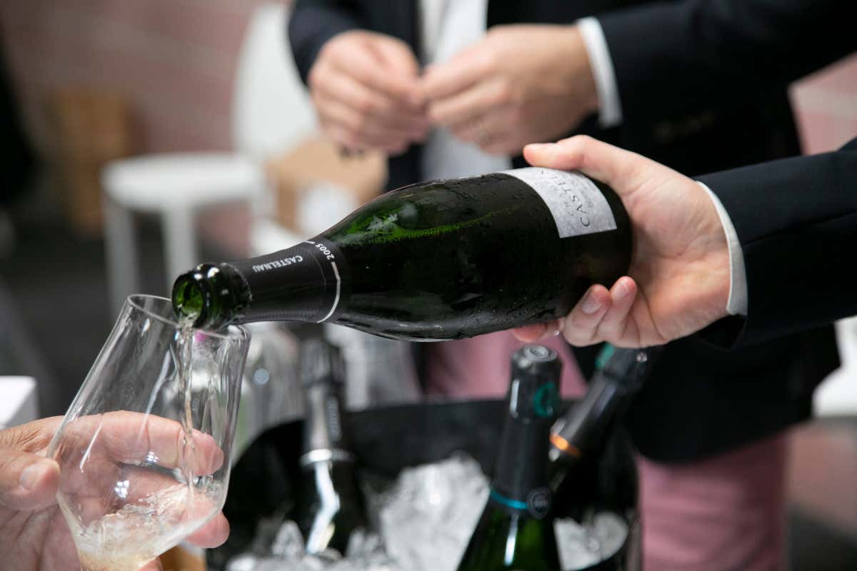 Il vino che cammina piano: appunti di un flâneur tra Champagne, Franciacorta e Marsala