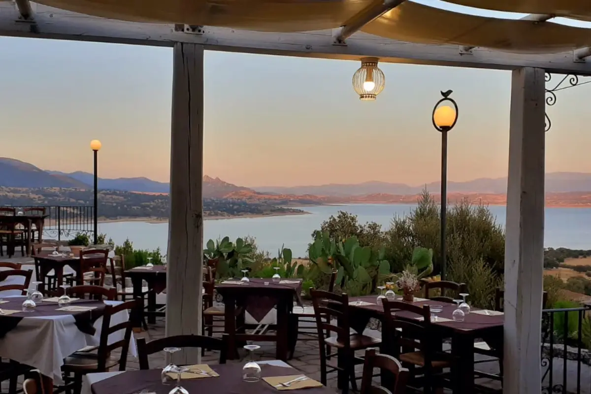 La vista dal ristorante&nbsp; Cucina sarda e misteri da Jaga 'e Luna