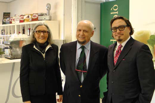 da sinistra: Jolanda De Colò, Antonello Pessot e Bruno Pessot da sinistra: Jolanda De Colò, Antonello Pessot e Bruno Pessot