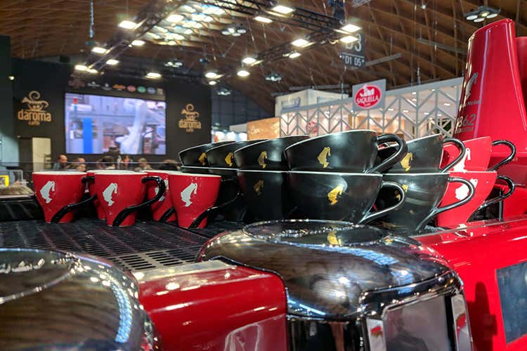 Lo stand a Sigep (Colombian Heritage Project Julius Meinl punta sugli studenti)