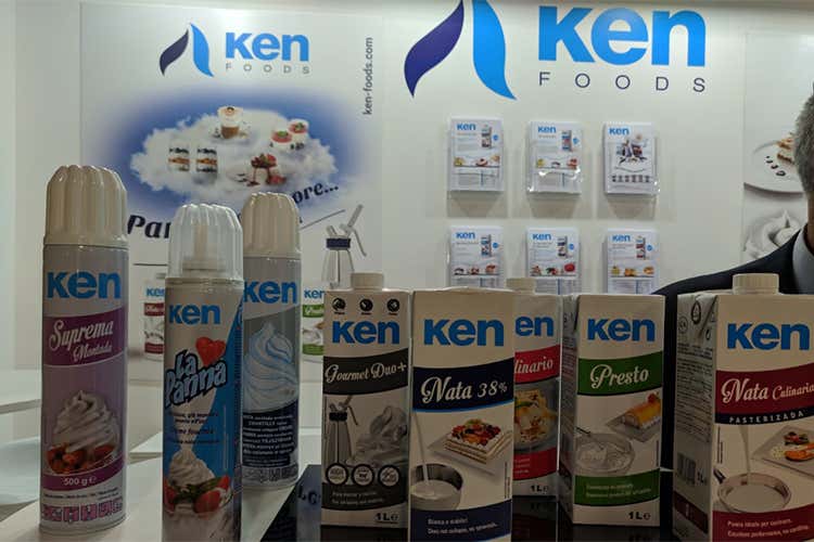 (La panna Ken Foods per la prima volta a TuttoFood)