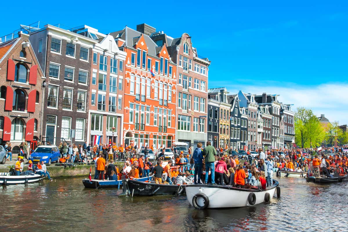 Al Ruby Emma di Amsterdam il King's Day è eco-friendly e indimenticabile