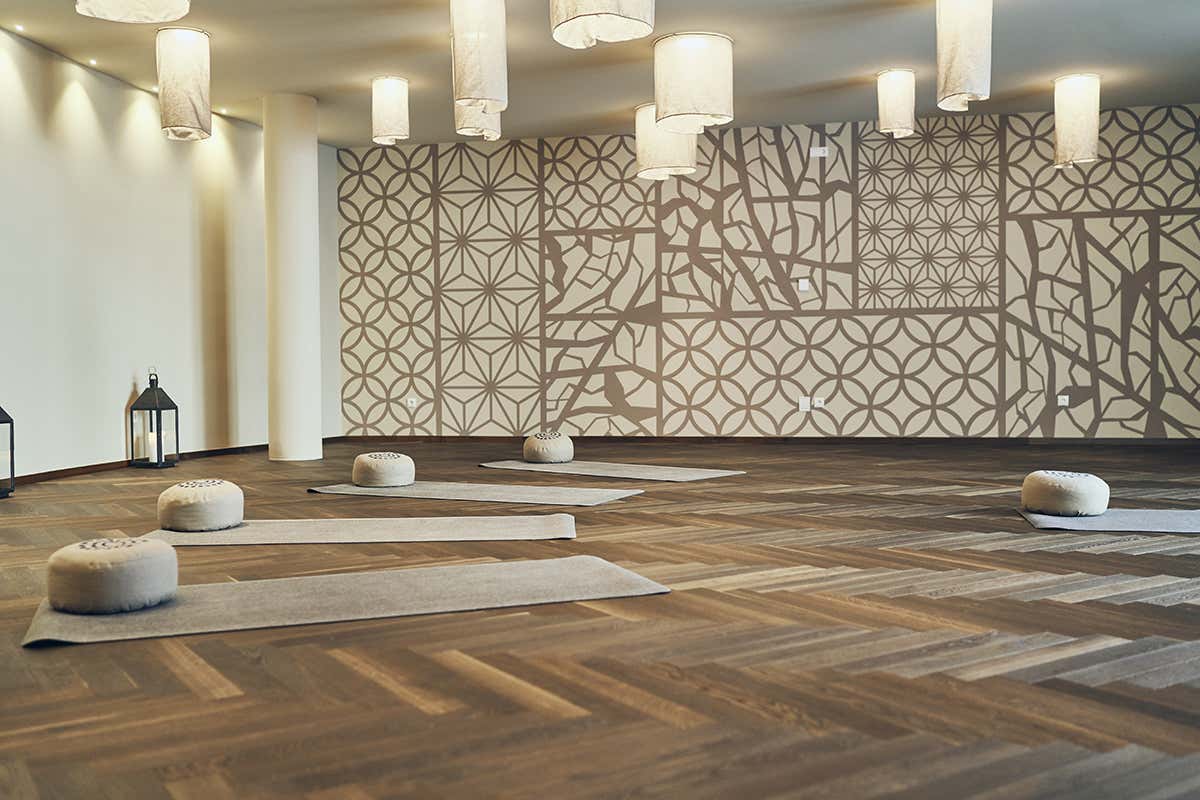 Kingdom of yoga L’après-ski che cura l’anima? Al Silena di Valles