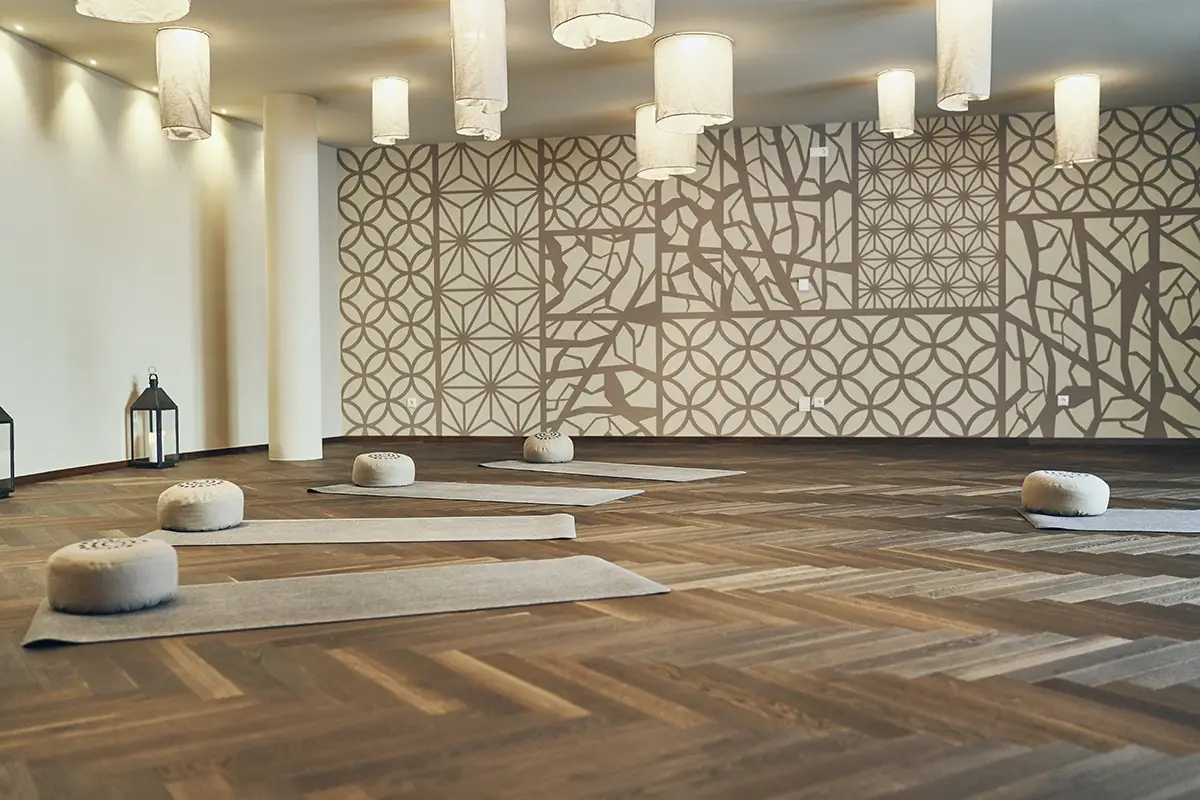Kingdom of yoga L’après-ski che cura l’anima? Al Silena di Valles