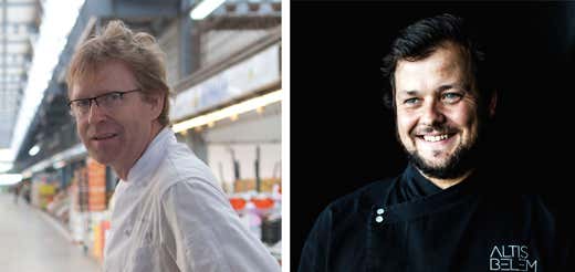 da sinistra: Bernd Knöller e João Rodrigues da sinistra: Bernd Knöller e João Rodrigues