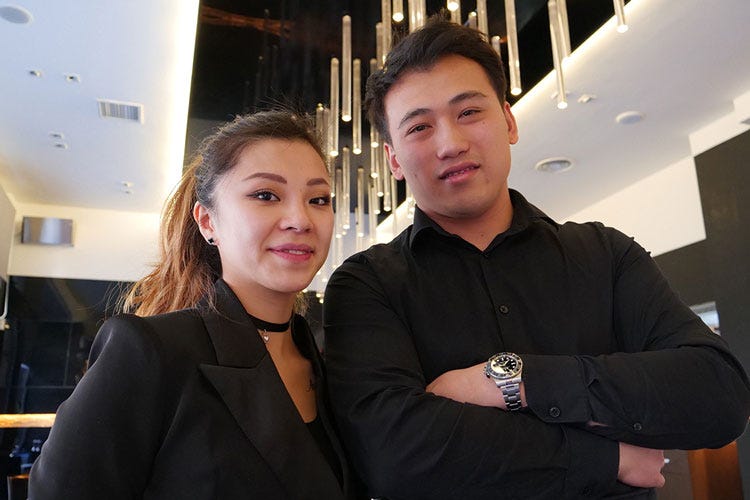 Valentina e Leo, i gestori di Koi (Koi, quando la cucina giapponese si sposa con i sapori occidentali)