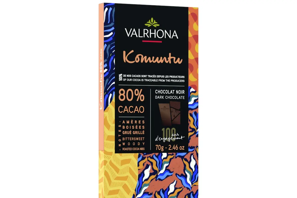 Komuntu 80% Valrhona festeggia un secolo di impegno per il cioccolato di qualit&agrave;