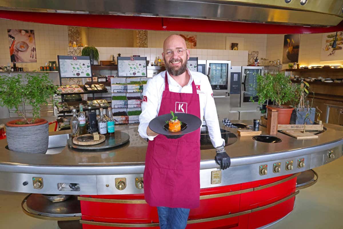 Chef Eric Miete, consulente speciale di Koppert Cress