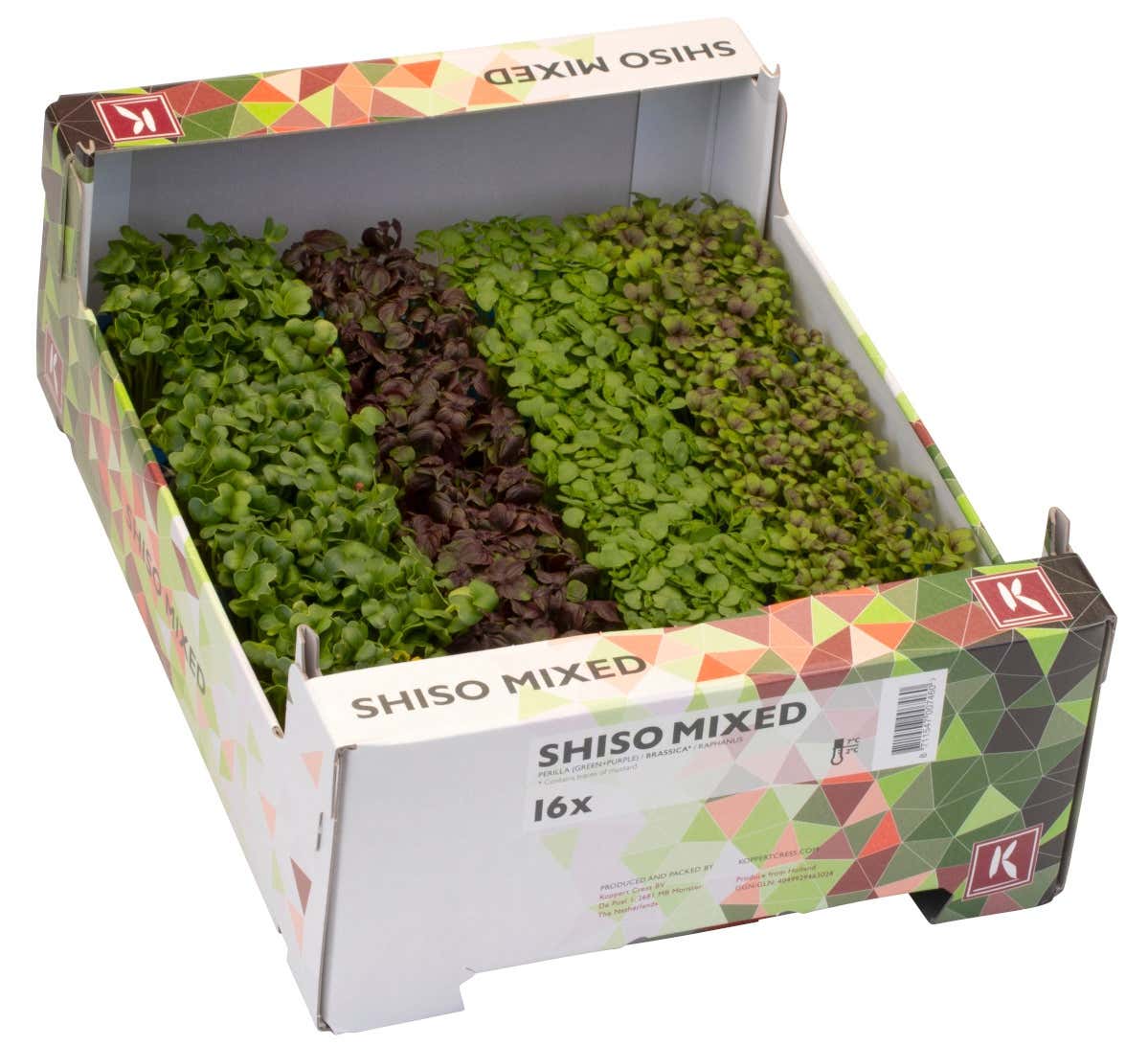Shiso Mix, con tante varianti di Shiso, da quelle più mentolate a quelle più speziate