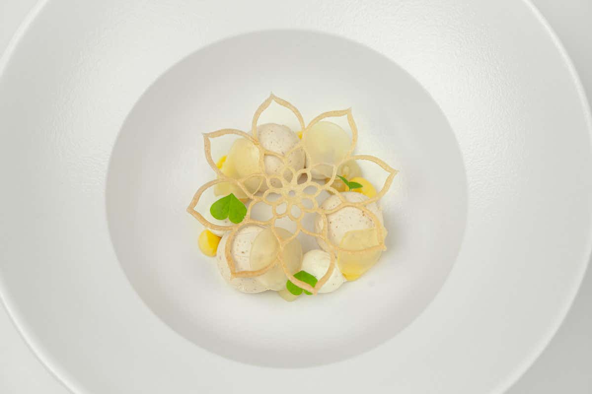 Ecco com'è il menu invernale del ristorante stellato “Krone” a St. Moritz