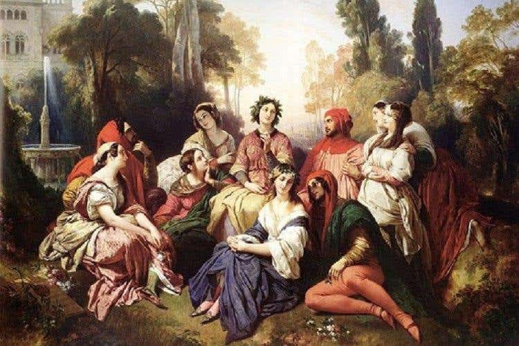 la serenità di chi stava in quarantena durante la peste nera - Decameron, la lezione di Boccaccio Quando la ragione vince il terrore