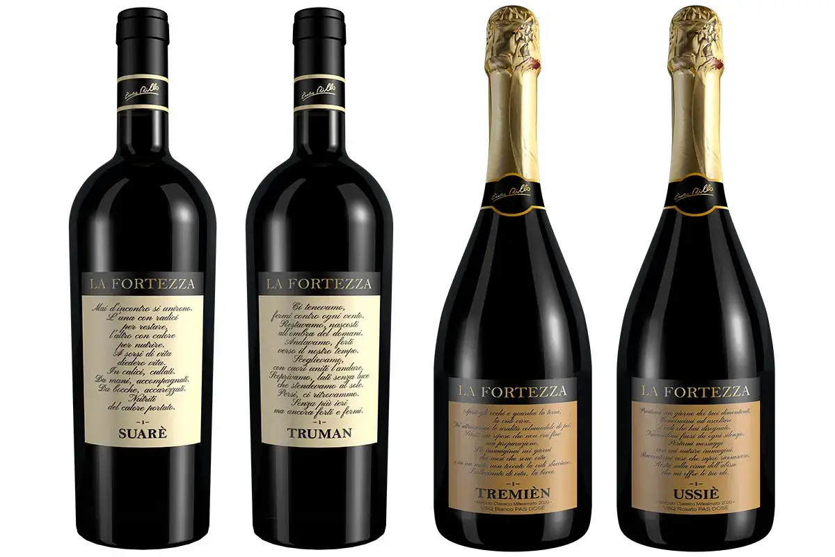 Le quattro novit&agrave; che interpretano la linea Verso de La Fortezza La Fortezza: linea Verso, vini che sanno di poesia