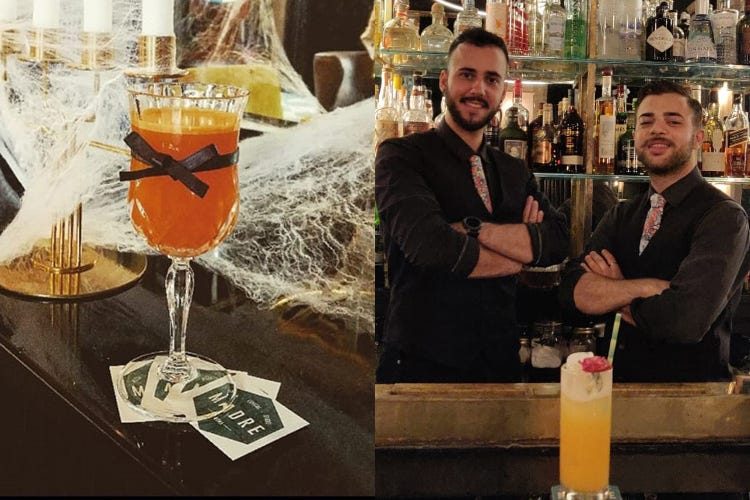Il cocktail con i barmen (Una proposta per Halloween La Mala Suerte di Lancia e Felice)
