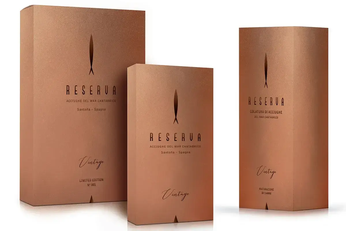 Acciughe del Cantabrico Reserva Vintage Reserva Vintage, l&rsquo;esclusiva limited edition delle Acciughe del Cantabrico