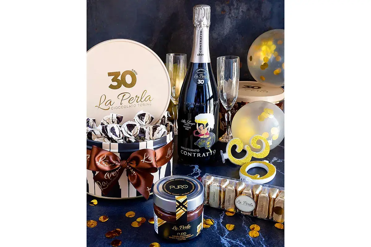 La Perla di Torino celebration edition La Perla di Torino, trent&rsquo;anni di cioccolato d&rsquo;autore